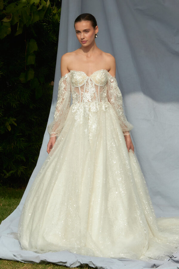Vestido de novia off white M - Cód. 15550