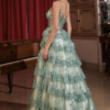 Vestido de fiesta sage 8 - Cód. 15523 - Imagen 3