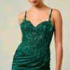 Vestido de fiesta hunter green L - Cód. 15767 - Imagen 4