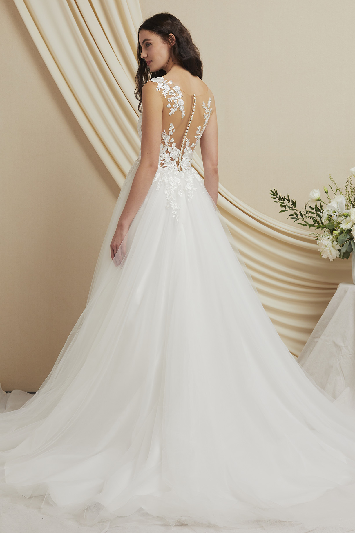 Vestido de novia off white S - Cód. 15832 - Imagen 3