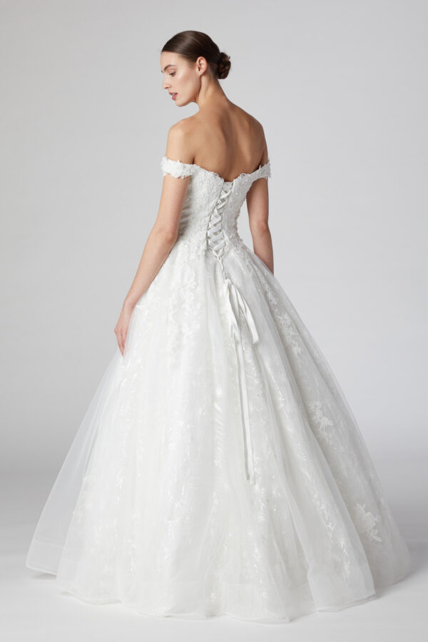 Vestido de novia off white XL - Cód. 15861 - Imagen 3