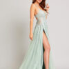 Vestido de fiesta sage M - Cód. 15889 - Imagen 4