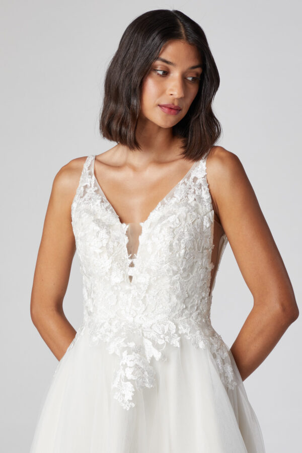 Vestido de novia off white M - Cód. 15885 - Imagen 4