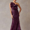 Vestido de fiesta plum L - Cód. 15944