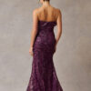 Vestido de fiesta plum L - Cód. 15944 - Imagen 3