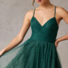 Vestido de fiesta hunter green M - Cód. 15952 - Imagen 4
