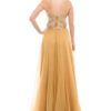 Vestido de fiesta gold L - Cód. 15958 - Imagen 3
