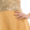 Vestido de fiesta gold L - Cód. 15958 - Imagen 4