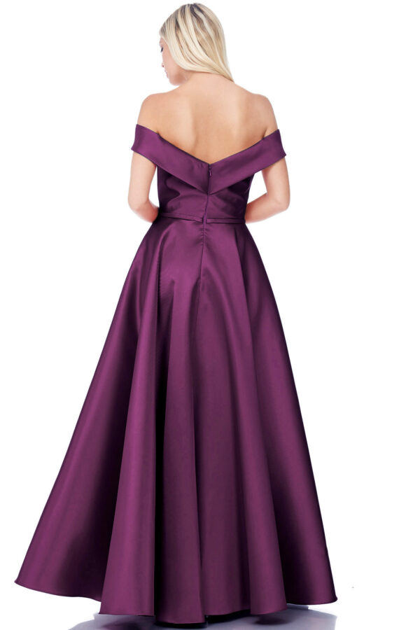 Vestido de fiesta plum 4XL - Cód. 16098 - Imagen 3