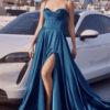 Vestido de fiesta frech navy 12 - Cód. 16166