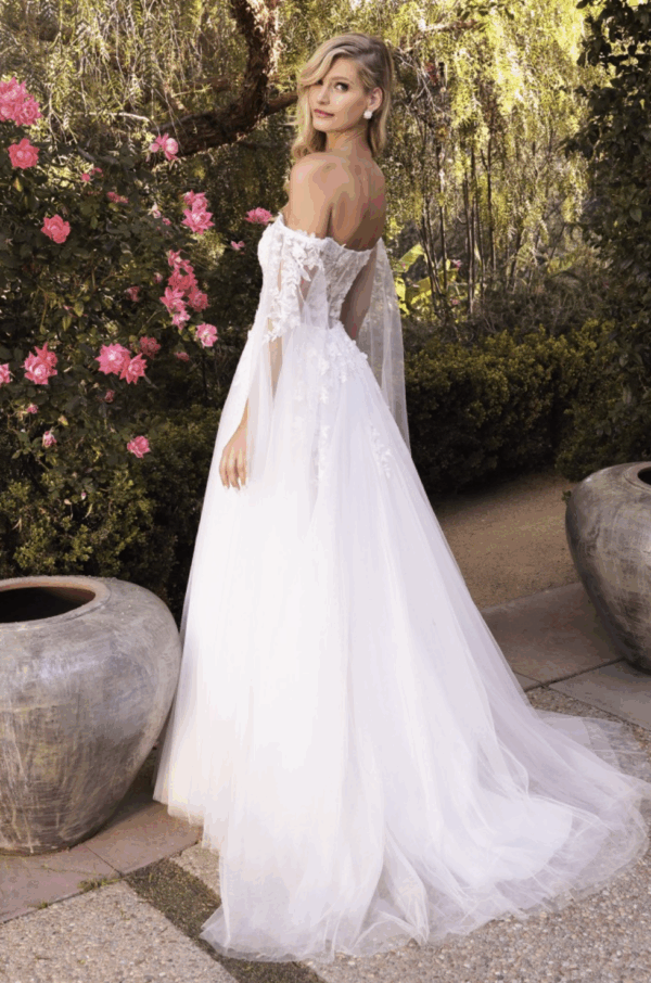 Vestido de novia off white 10 - Cód. 16239 - Imagen 3