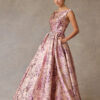 Vestido de fiesta rose gold XL - Cód. 16148