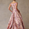 Vestido de fiesta rose gold XL - Cód. 16148 - Imagen 4