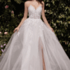 Vestido de novia off white 6- Cód 16240