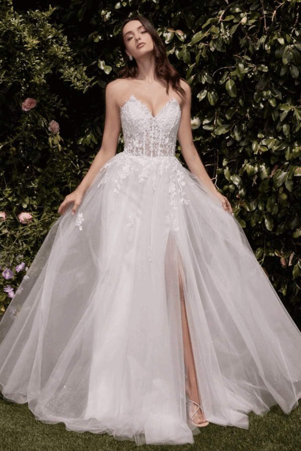 Vestido de novia off white 6- Cód 16240