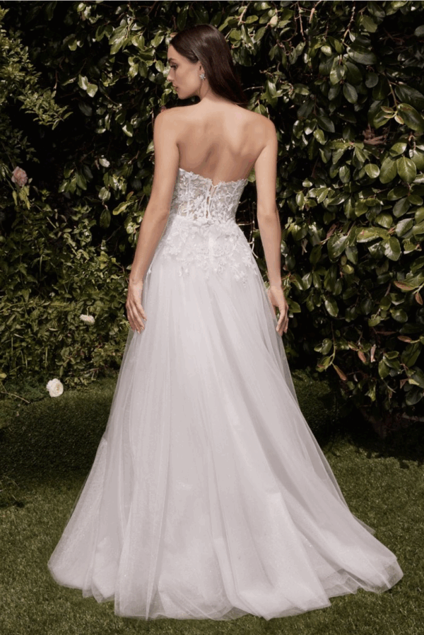 Vestido de novia off white 6- Cód 16240 - Imagen 3