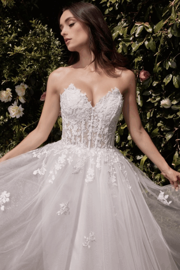 Vestido de novia off white 6- Cód 16240 - Imagen 4