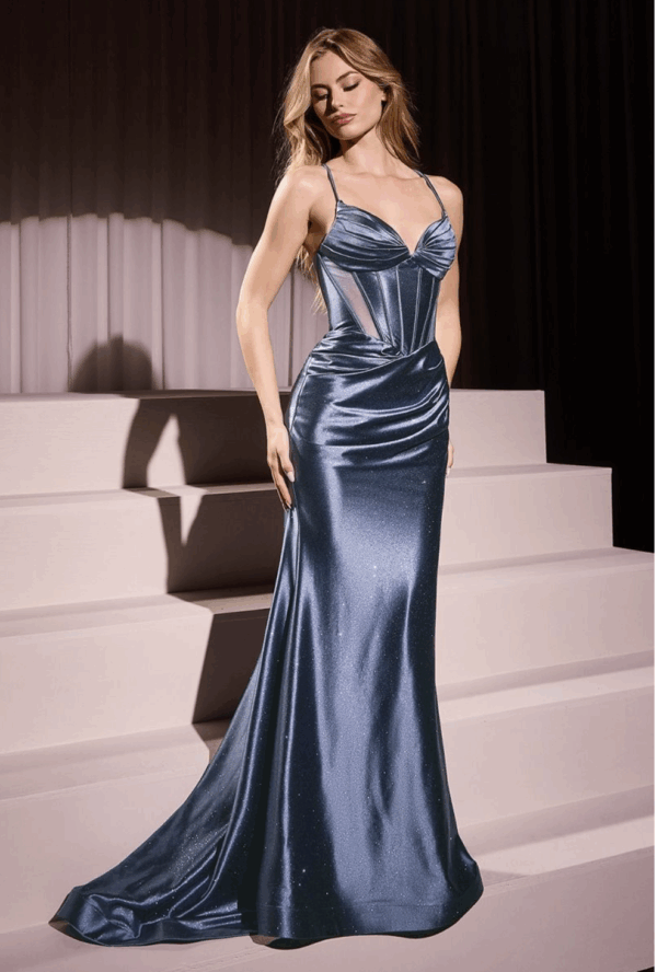 Vestido de fiesta lt blue 10 - Cód. 16178