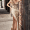 Vestido de fiesta gold 8 - Cód. 16187