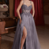 Vestido de fiesta english violet 6 - Cód. 16190