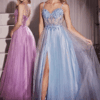 Vestido de fiesta blue 8 - Cód. 16191