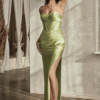 Vestido de fiesta greenery 6 - Cód. 16203