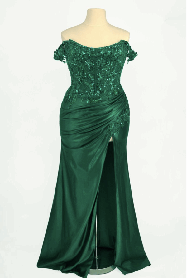 Vestido de fiesta emerald 18 - Cód. 16215