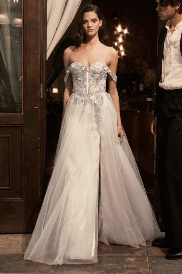 Vestido de novia off white 6 - Cód. 16245