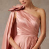 Vestido de fiesta rose gold M - Cód. 16154 - Imagen 5