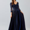 Vestido de fiesta navy 3XL - Cód. 16158