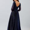 Vestido de fiesta navy 3XL - Cód. 16158 - Imagen 3