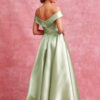 Vestido de fiesta sage 3XL - Cód. 16161 - Imagen 3
