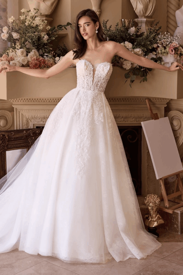 Vestido de novia off white 8 - Cód. 16248 - Imagen 2
