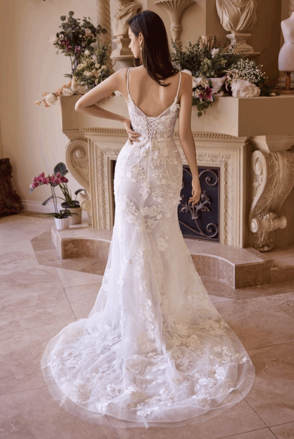 Vestido de novia off white - Cód. 16250 - Imagen 3