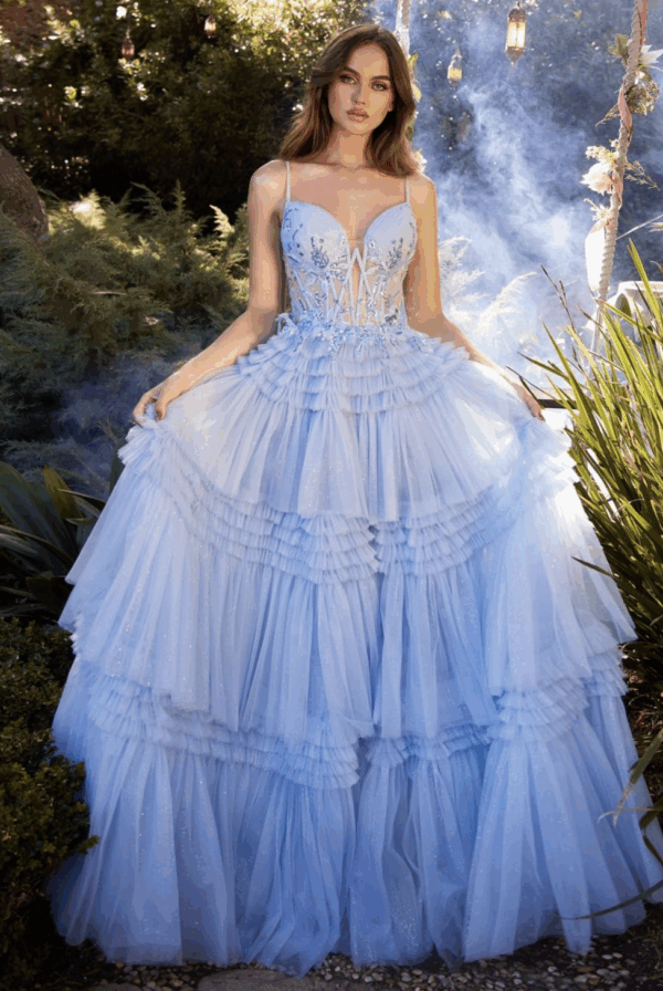 Vestido de fiesta blue 6 - Cód. 16167