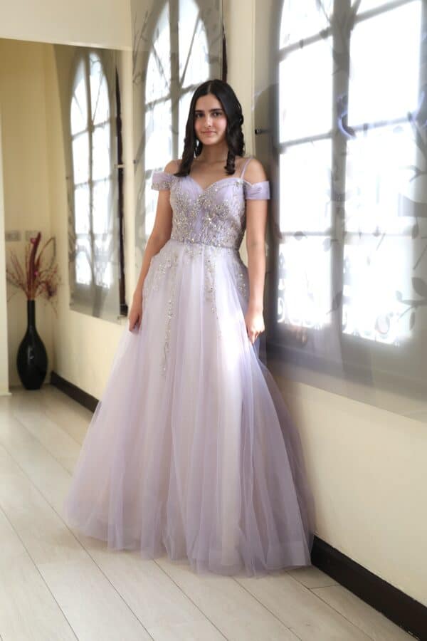 Vestido de fiesta lilac 6 - Cód. 16005