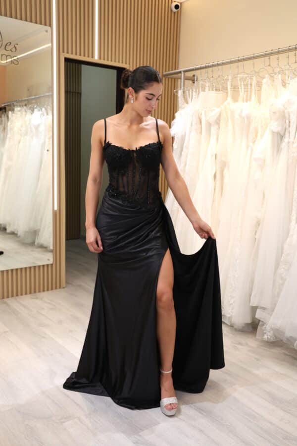 Vestido de fiesta black 10 - Cód. 16034