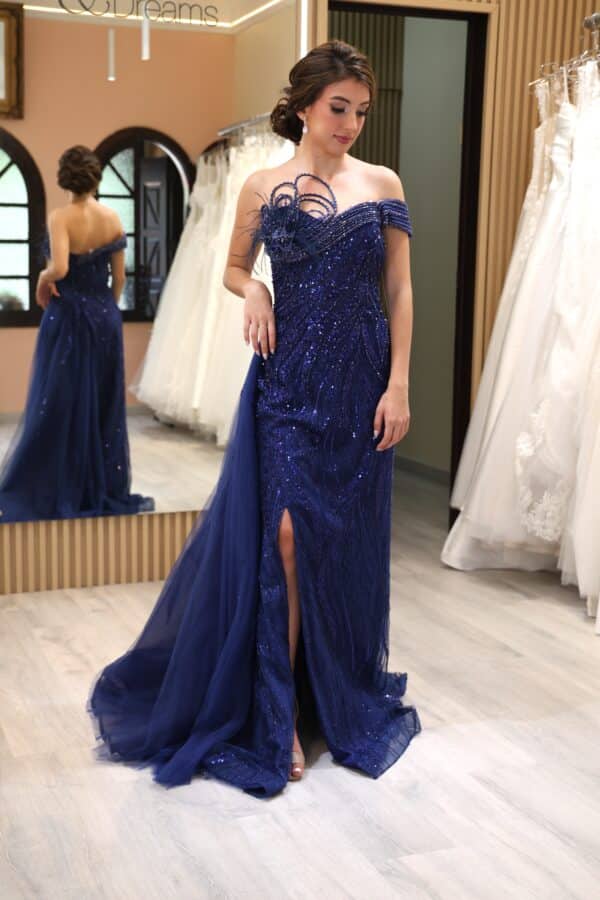 Vestido de fiesta blue 16 - Cód. 16280