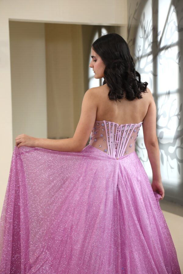 Vestido de fiesta lilac 16 - Cód. 16288 - Imagen 5