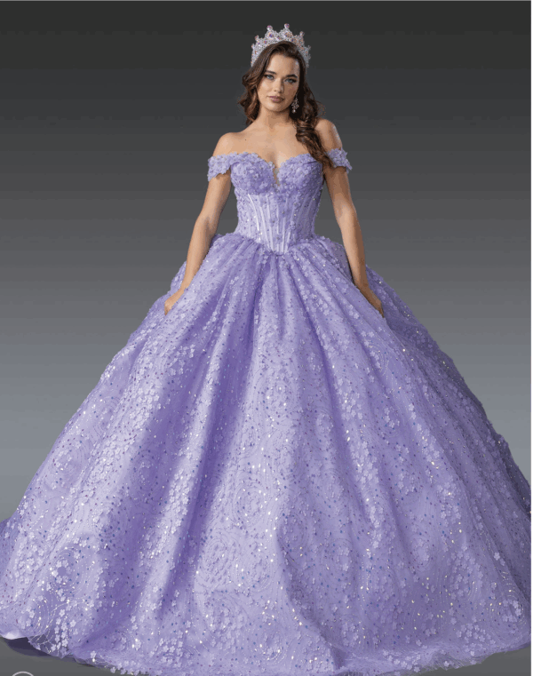 Vestido de quince años lilac S - Cód. 16380