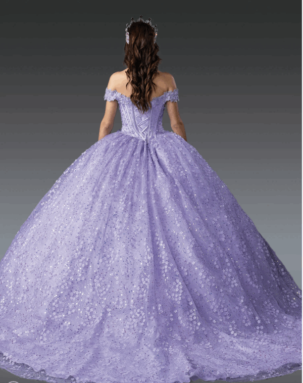 Vestido de quince años lilac S - Cód. 16380 - Imagen 3