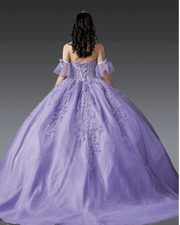 Vestido de quince años lilac M - Cód. 16381 - Imagen 3