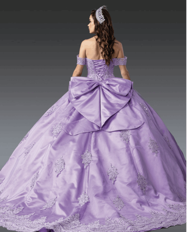 Vestido de quince años lilac L - Cód. 16374 - Imagen 3
