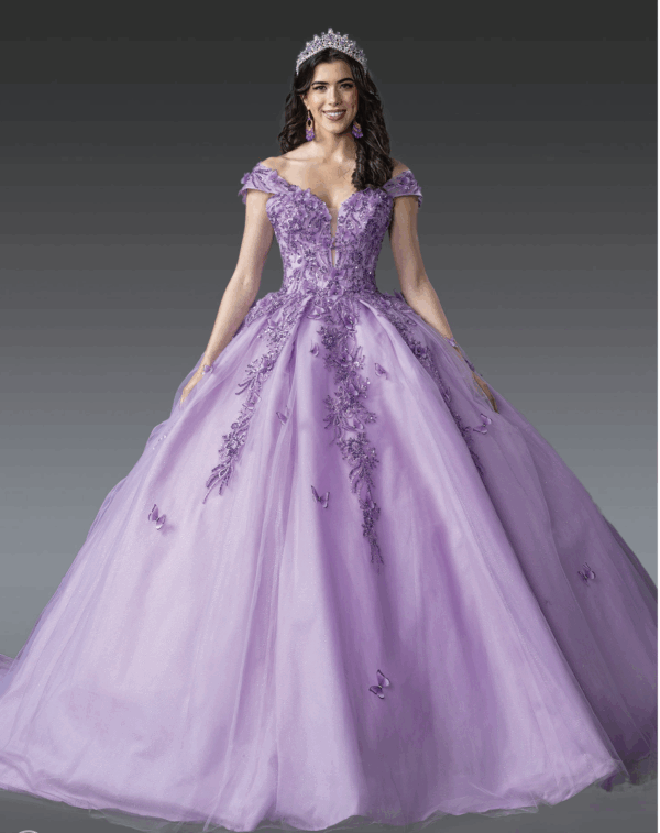 Vestido de quince años lilac S - Cód. 16383