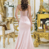 Vestido de fiesta rose gold M - Cód. 16393 - Imagen 3