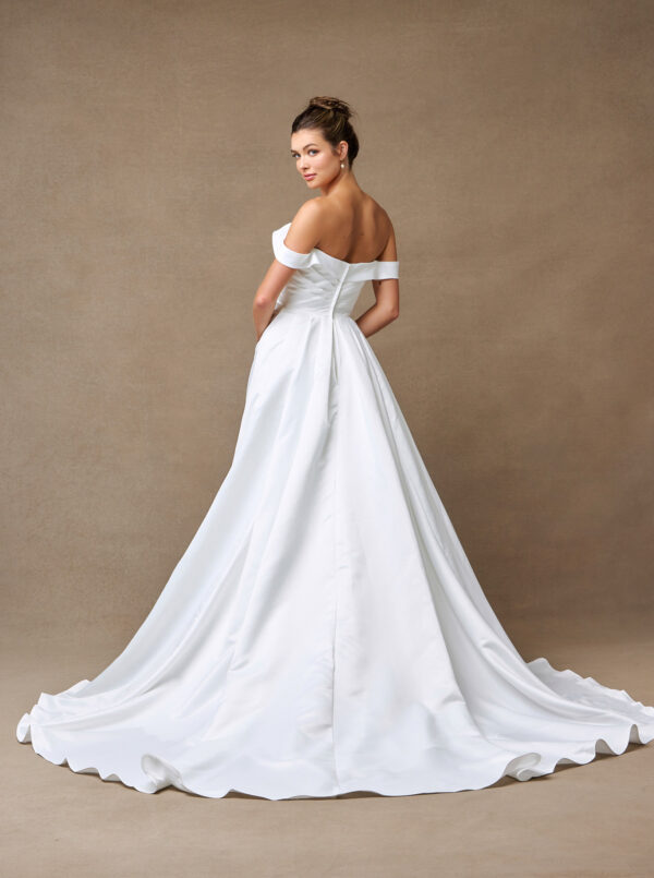 Vestido de novia off white L - Cód. 16307 - Imagen 3