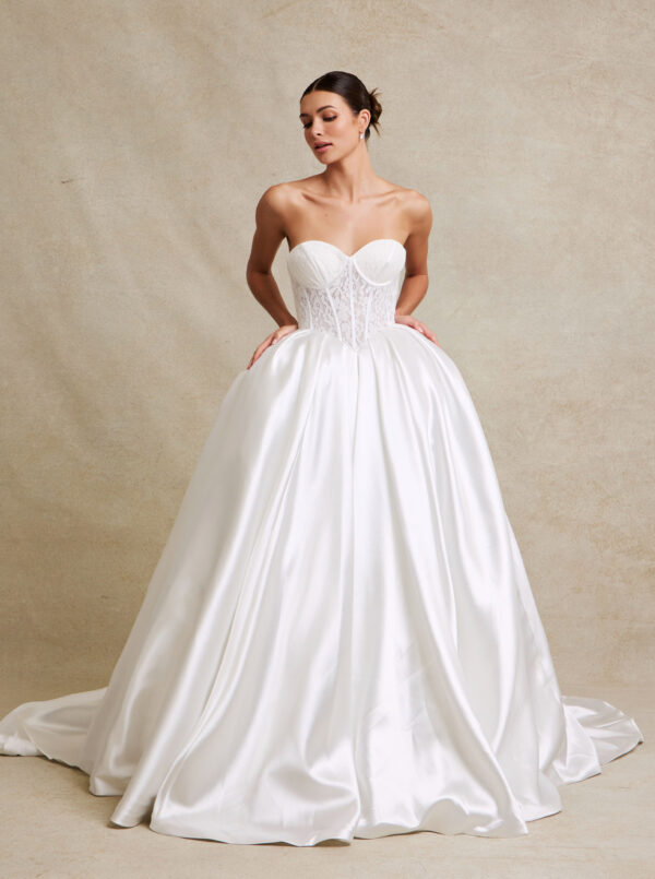 Vestido de novia off white M - Cód. 16308