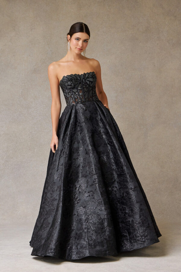 Vestido de fiesta black M - Cód. 16337