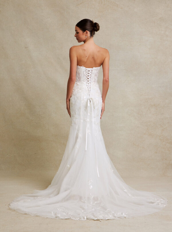 Vestido de novia off white M - Cód. 16309 - Imagen 3