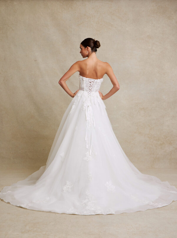 Vestido de novia off white M - Cód. 16311 - Imagen 3